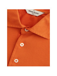 Polo Shirt Elegant Orange Cotton Polo for Men 330,00 € 8053632663688 | Planet-Deluxe