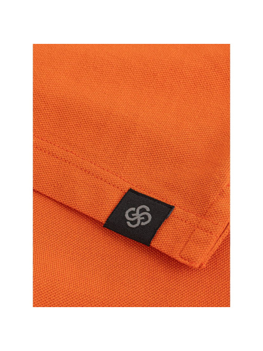 Polo Shirt Elegant Orange Cotton Polo for Men 330,00 € 8053632663688 | Planet-Deluxe