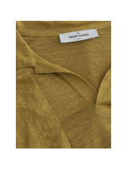 Polo Shirt Elegant Green Linen Polo Shirt 350,00 € 8053632663657 | Planet-Deluxe