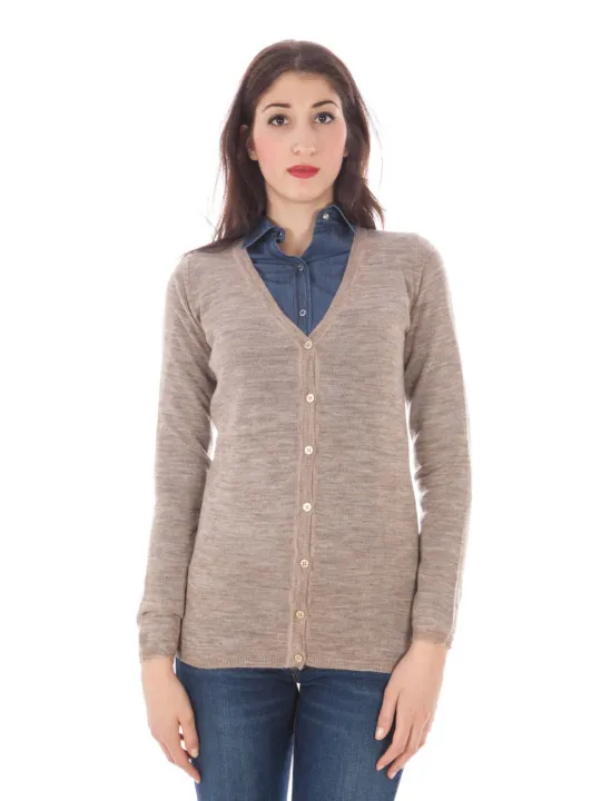 "Fred Perry Blusen im Sale | FRED PERRY CARDIGAN DAMEN BEIGE online kaufen"|Planet-Deluxe