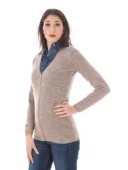 "Fred Perry Blusen im Sale | FRED PERRY CARDIGAN DAMEN BEIGE online kaufen"|Planet-Deluxe