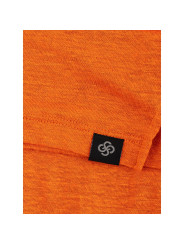 T-Shirts Elegant Linen T-Shirt in Vibrant Orange 310,00 € 8053632663770 | Planet-Deluxe
