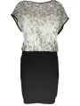 "GUESS JEANS: Multicolor Kleid mit Kontrastdetails"