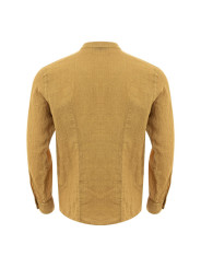 Shirts Gold Linen Elegance Men's Shirt 430,00 € 8053632663930 | Planet-Deluxe