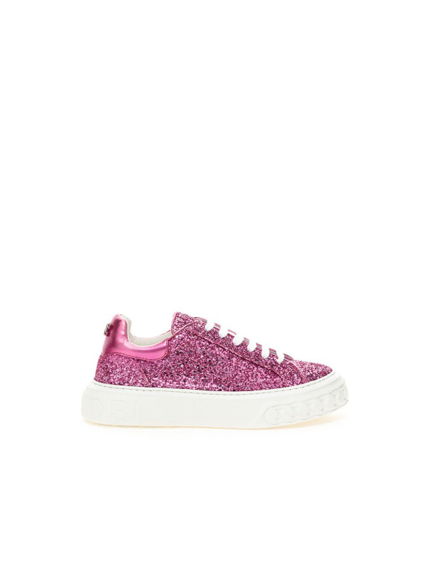 Sneakers Fuchsia Elegance Leather Sneakers 1.050,00 € 8050992034417 | Planet-Deluxe