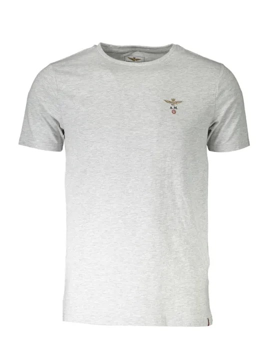 "AERONAUTICA MILITARE Startseite im Sale | AERONAUTICA MILITARE GRAUES MANN EXTERNES T-SHIRT online kaufen"|Planet-Deluxe