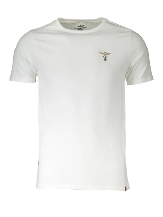 "AERONAUTICA MILITARE Startseite im Sale | AERONAUTICA MILITARE WHITE MAN EXTERNES T-SHIRT online kaufen"|Planet-Deluxe