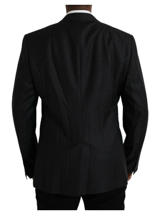 Blazers Black Wool MARTINI Single Breasted Coat Blazer 5.680,00 € 8058091695621 | Planet-Deluxe