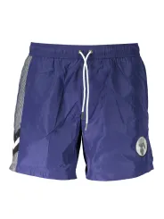 "Karl Lagerfeld Beachwear Badehosen im Sale | Karl Lagerfeld Beachwear KL20MBM07_BLU_NAVY online kaufen"|Planet-Deluxe