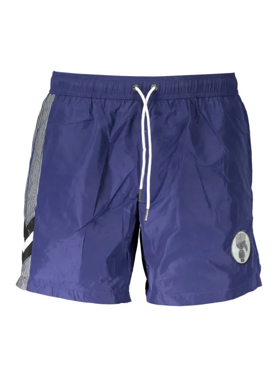 "Karl Lagerfeld Beachwear Badehosen im Sale | Karl Lagerfeld Beachwear KL20MBM07_BLU_NAVY online kaufen"|Planet-Deluxe