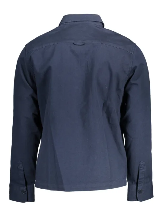 Klassisches GANT Blaues Langarmshirt - Stilvoll & Zeitlos