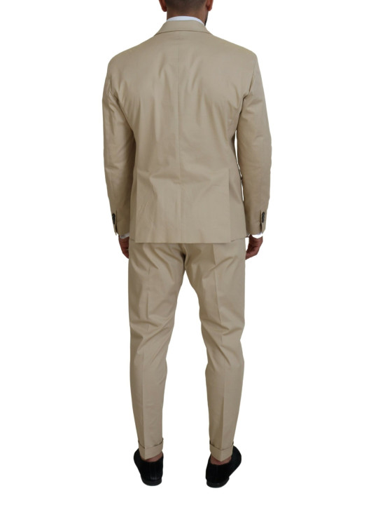 Suits Beige Cotton Single Breasted 2 Piece CIPRO Suit 3.870,00 € 7333413003669 | Planet-Deluxe