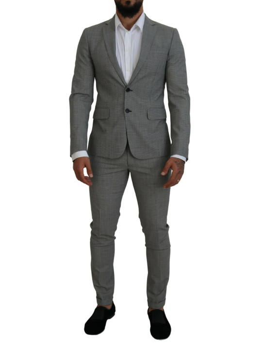 Suits Gray Wool Single Breasted 2 Piece PARIS Suit 3.230,00 € 8052134592922 | Planet-Deluxe