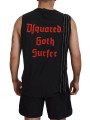 T-Shirts Black Chain Embellished Sleeveless Men Tank T-shirt 1.530,00 € 8052134602393 | Planet-Deluxe