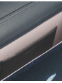 Shoulder Bags Navy Blue Leather And Satin Shoulder Bag 940,00 € 197255062256 | Planet-Deluxe