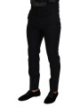 Jeans & Pants Back Virgin Wool Slim Fit Men Formal Pants 1.290,00 € 8050249426613 | Planet-Deluxe