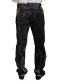 Jeans & Pants Gray Cotton Corduroy Straight Fit Men Denim Jeans 1.480,00 € 8052134568583 | Planet-Deluxe