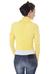 "DATCH Startseite im Sale | DATCH SHRUG LANGARM DAMEN GELB online kaufen"|Planet-Deluxe