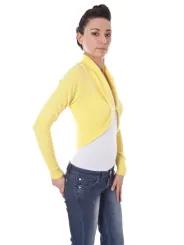 "DATCH Startseite im Sale | DATCH SHRUG LANGARM DAMEN GELB online kaufen"|Planet-Deluxe