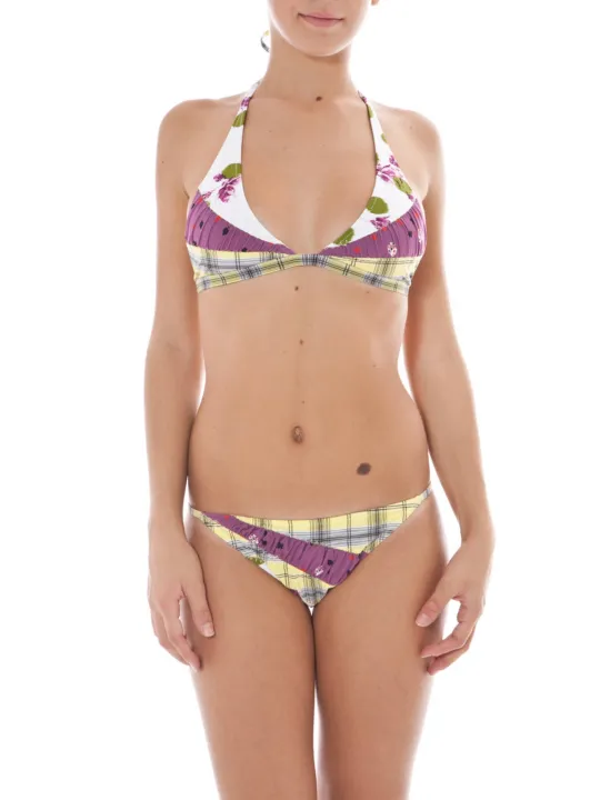 "JOHN GALLIANO Badeanzüge & Bikinis im Sale | JOHN GALLIANO MEHRFARBIGER BIKINI-BADEANZUG FÜR DAMEN online kaufen"|Planet-Deluxe