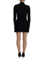Dresses Black Viscose Long Sleeves Cut Out Mini Dress 4.800,00 € 8052134500149 | Planet-Deluxe