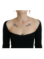 Dresses Black Viscose Long Sleeves Bodycon Sheath Dress 2.230,00 € 8052134563755 | Planet-Deluxe