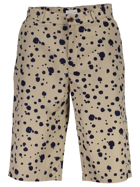 GANT Beige Polka Dot Bermuda - Stilvolle Sommerhose