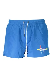 "Karl Lagerfeld Beachwear Badehosen im Sale | Karl Lagerfeld Beachwear KL20MBS01_AZZURRO_BLUE online kaufen"|Planet-Deluxe