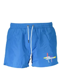 Karl Lagerfeld Sommer Badehose Azzurro Blue - Stilvoll & Elegant