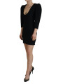 Dresses Black Polyester Long Sleeves Bodycon Sheath Dress 1.980,00 € 8052134629956 | Planet-Deluxe