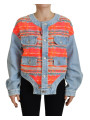 Jackets & Coats Orange Blue Panelled Button Front Denim Jacket 3.730,00 € 8052134572160 | Planet-Deluxe