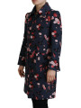 Jackets & Coats Multicolor Printed Women Long Coat Blazer Jacket 3.230,00 € 8050249426651 | Planet-Deluxe