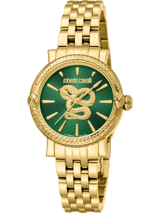 Gold Roberto Cavalli Franck Muller Uhr