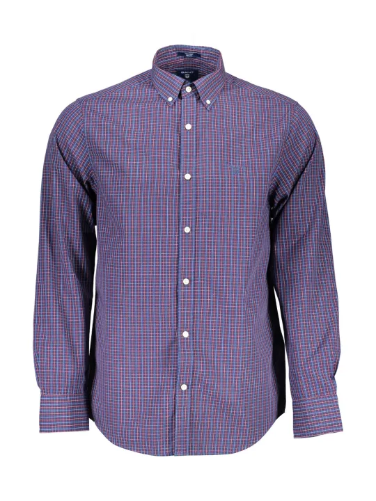 "GANT Herren Gingham Hemd Blau - Stilvoll & Klassisch"