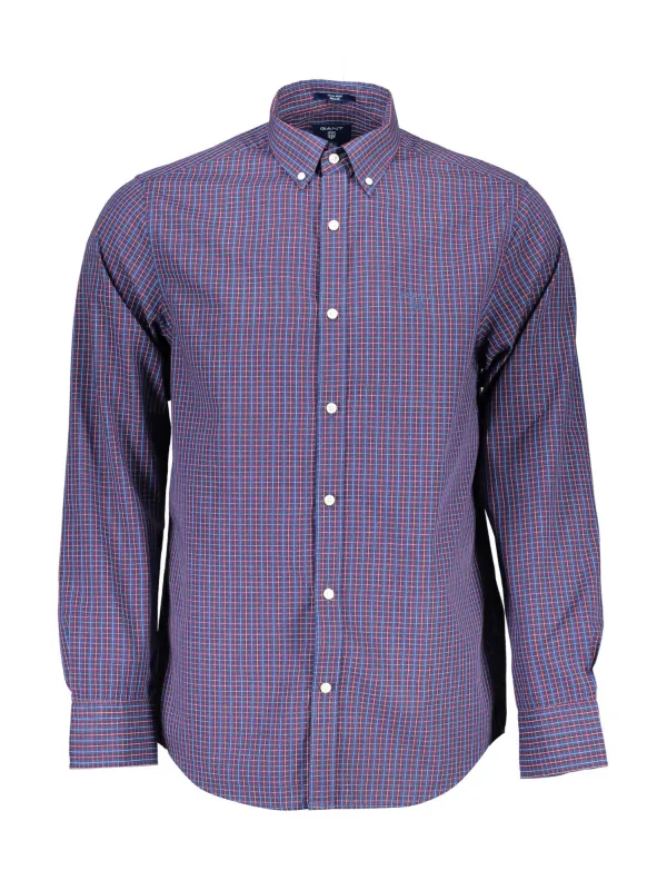 "GANT Herren Gingham Hemd Blau - Stilvoll & Klassisch" "GANT Herren Gingham Hemd Blau - Stilvoll & Klassisch"