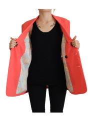 Jackets & Coats Pink Double Breasted Coat Blazer Jacket 2.730,00 € 8052134636510 | Planet-Deluxe