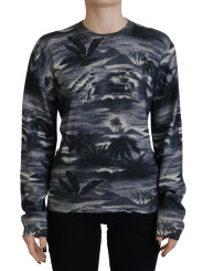 Sweaters Black Long Sleeve Thunder Sky Print Casual Sweater 1.730,00 € 8052134632277 | Planet-Deluxe