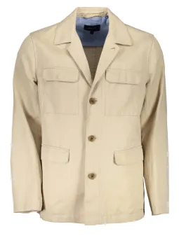 GANT Elegante Beige Sportjacke - Stilvoll und Vielseitig