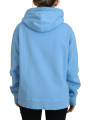 Sweaters Light Blue Logo Hooded Women Long Sleeve Sweater 1.240,00 € 8052134559277 | Planet-Deluxe