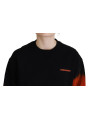 Sweaters Black Tie Dye Logo Print Women Long Sleeve Sweater 1.240,00 € 8052134561102 | Planet-Deluxe