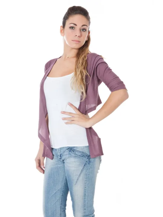 "PHARD Blusen im Sale | PHARD SHRUG LANGE HÜLSEN ROSA FRAU online kaufen"|Planet-Deluxe