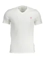 "GUESS JEANS T-Shirts im Sale | GUESS Weißes T-Shirt mit V-Ausschnitt online kaufen"|Planet-Deluxe