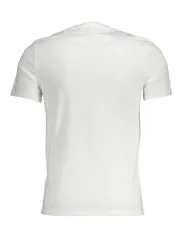 "GUESS JEANS T-Shirts im Sale | GUESS Weißes T-Shirt mit V-Ausschnitt online kaufen"|Planet-Deluxe