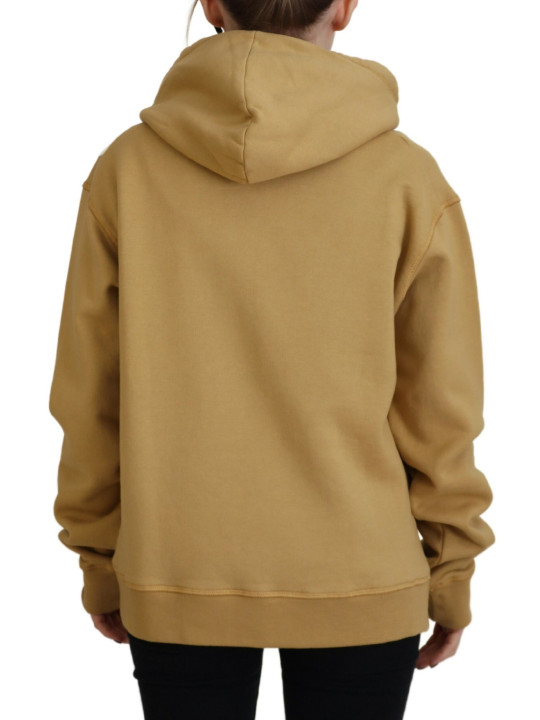 Sweaters Brown Logo Printed Hooded Long Sleeve Sweater 1.620,00 € 8050249426705 | Planet-Deluxe