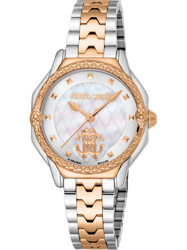 Roberto Cavalli Franck Muller Gelbe Uhr