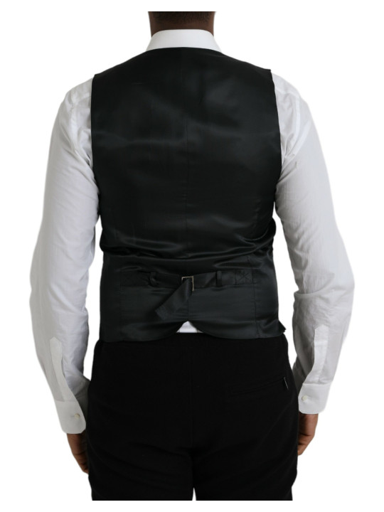 Vests Gray Wool Formal Dress Waistcoat Vest 1.480,00 € 8050249428549 | Planet-Deluxe