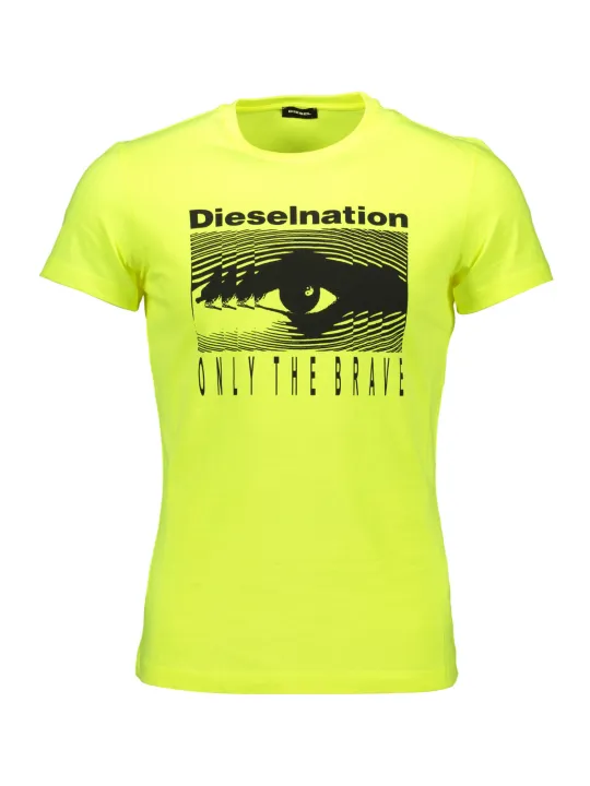 "Diesel Startseite im Sale | KURZARM-T-SHIRT DIESELGELBES HERREN online kaufen"|Planet-Deluxe