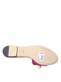 Flat Shoes Pink Embellished Leather Flats Sandals Shoes 2.220,00 € 8057142911253 | Planet-Deluxe