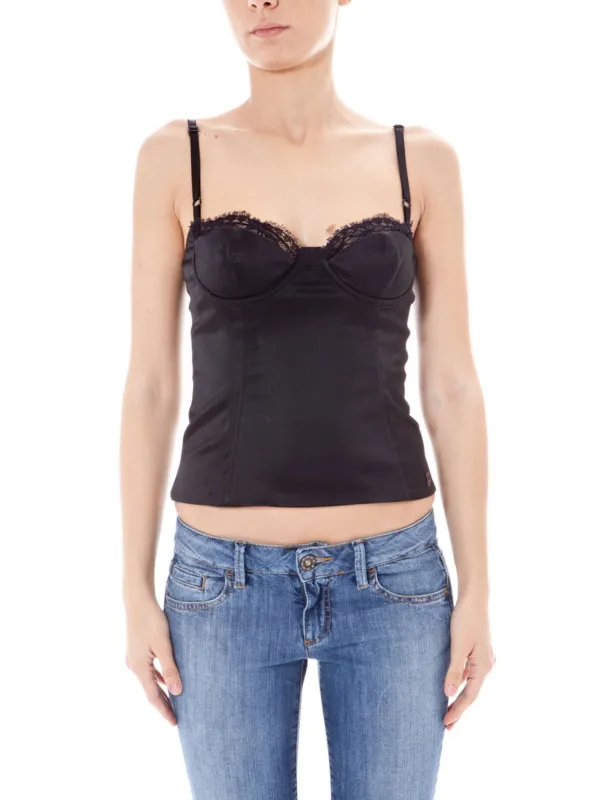 "JOHN GALLIANO Tops im Sale | Elegantes Galliano Oberteil Nero online kaufen"|Planet-Deluxe