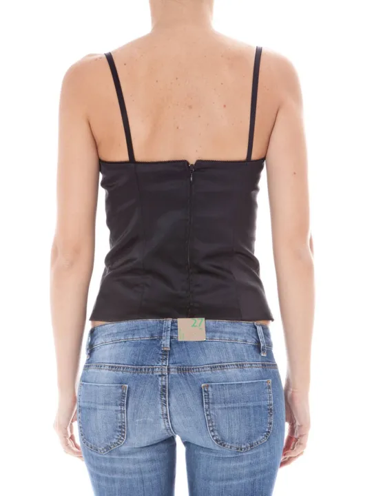 "JOHN GALLIANO Tops im Sale | Elegantes Galliano Oberteil Nero online kaufen"|Planet-Deluxe